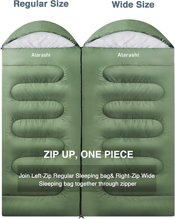 Atarashi Camping Sleeping Bag- 4 Seasons - Image 5