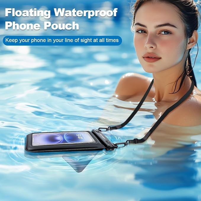 Waterproof Phone Pouch Floating, Double Bags Waterproof Phone Case - Image 3