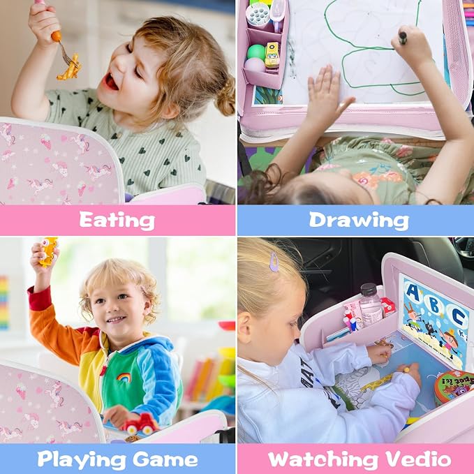 MENZOKE Kids Travel Tray, Car Seat Tray - Image 9