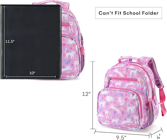 mibasies Toddler Backpack for Girls 2-4: Cute Kids Backpacks for Girls - Image 3