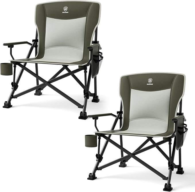 EVER ADVANCED Oversized Folding Camping Chair, by EVER+ADVANCED