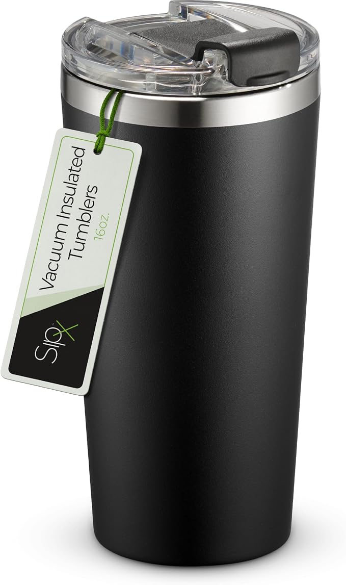 SIPX™ Triple-Insulated Tumblers - 16oz. Premium Modern Tumbler by SipX