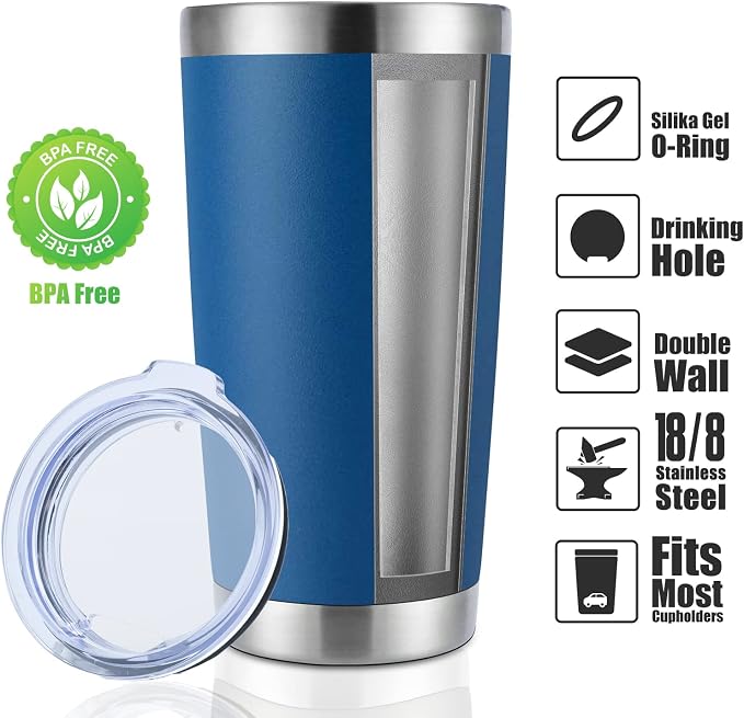 DOMICARE 20oz Stainless Steel Tumbler Bulk - Image 2