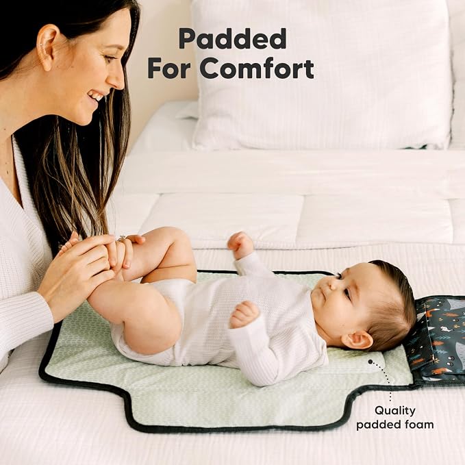 KeaBabies Portable Diaper Changing Pad - Image 4