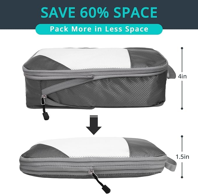 7 Set Compression Packing Cubes - Image 2