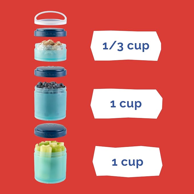 Whiskware Spider-Man Team Spidey Stackable Snack Containers - Image 4