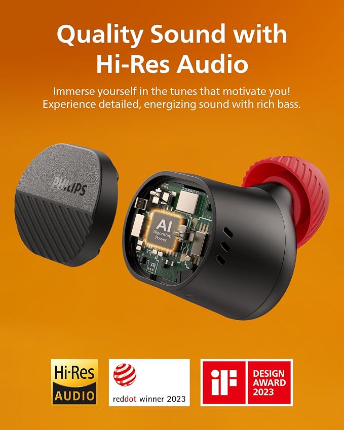 PHILIPS TAA5508 Wireless Earbuds, True Wireless Headphones - Image 3