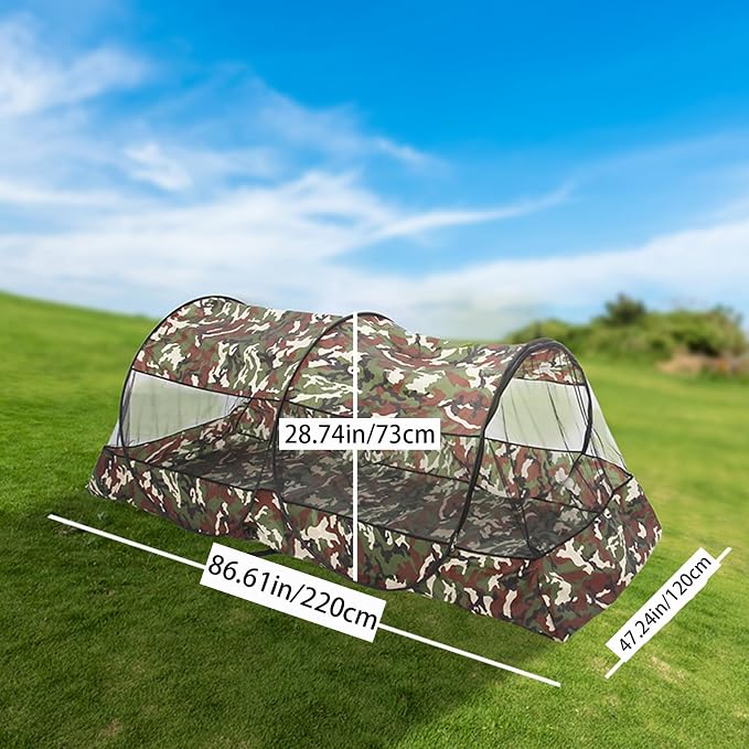 CMINGJ Portable Mosquito Net Foldable Pop-Up Travel Mosquito Net - Image 3