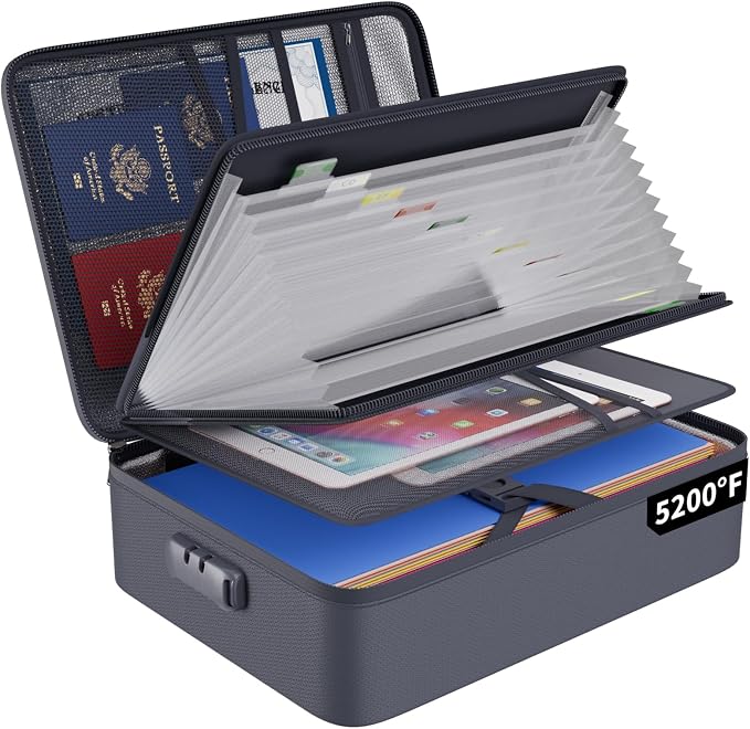 ENGPOW 5200℉ Fireproof File Organizer Bag by ENGPOW