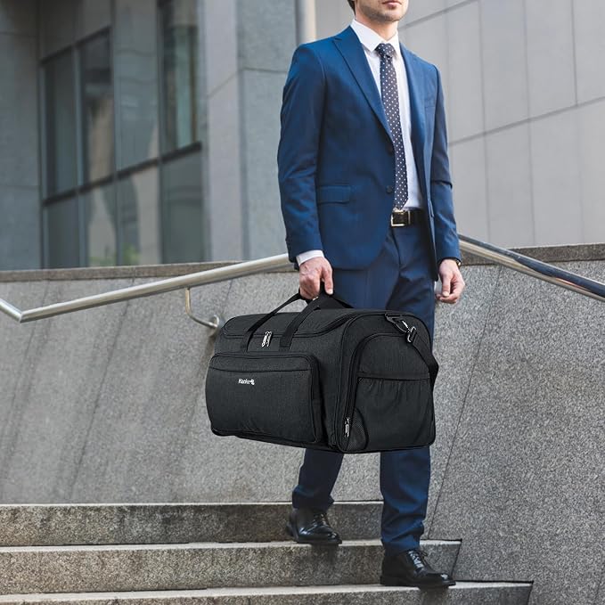 Hanke Carry on Garment Bags for Travel, Convertible Duffle Bag Luggage Bag - Image 8