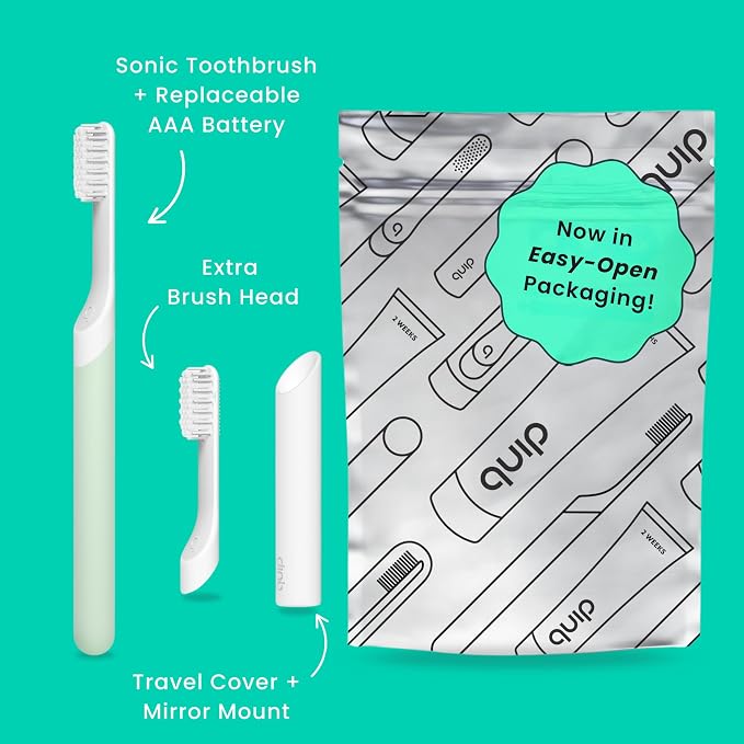 Quip Plastic Sonic Toothbrush, Electric Toothbrush - Image 2