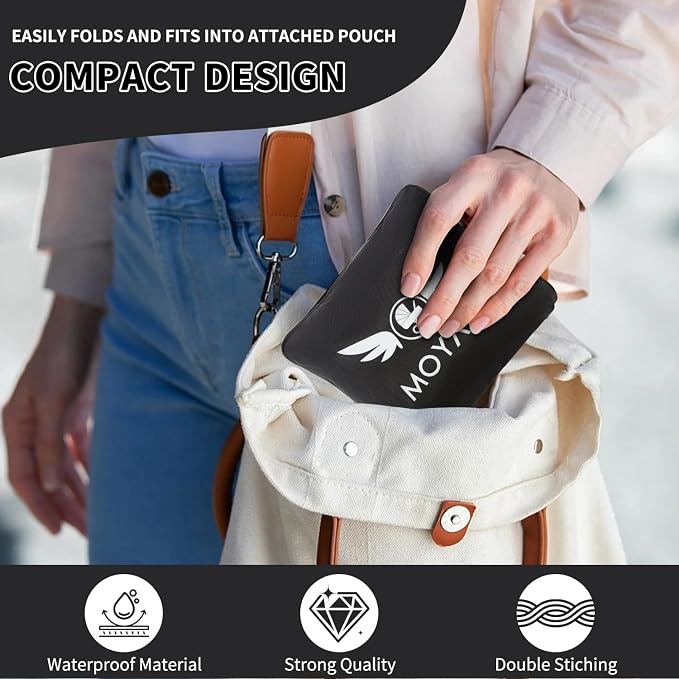 MOYAQI Stroller Travel Bag for Airplane, Gate Check Bag Backpack - Image 4