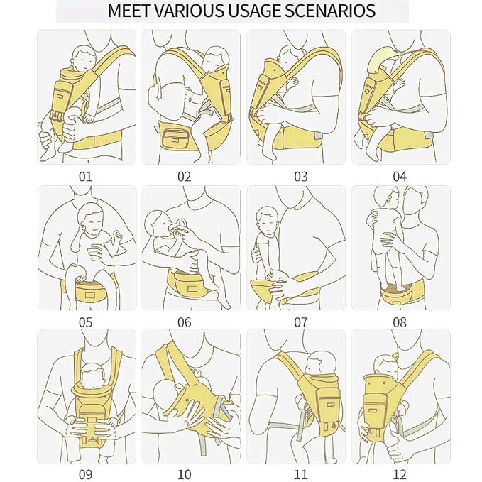 Baby Carrier 6-in-1 Newborn to Toddler, Baby Carrier - Image 2