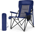 LET'S CAMP Oversized Camping Chairs 29.52" High Back Heavy Duty Lawn Chair by LETSCAMP