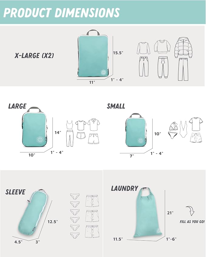 Large Compression Packing Cubes - Image 4