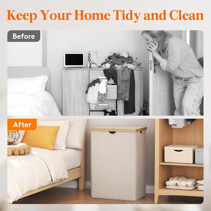 Lifewit 160L Double Laundry Hamper - Image 9