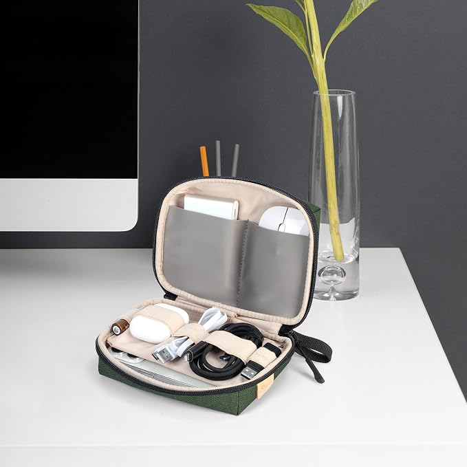 SIMTOP Electronics Organizer Cord Organizer Travel Case, Small Tech Bag - Image 7