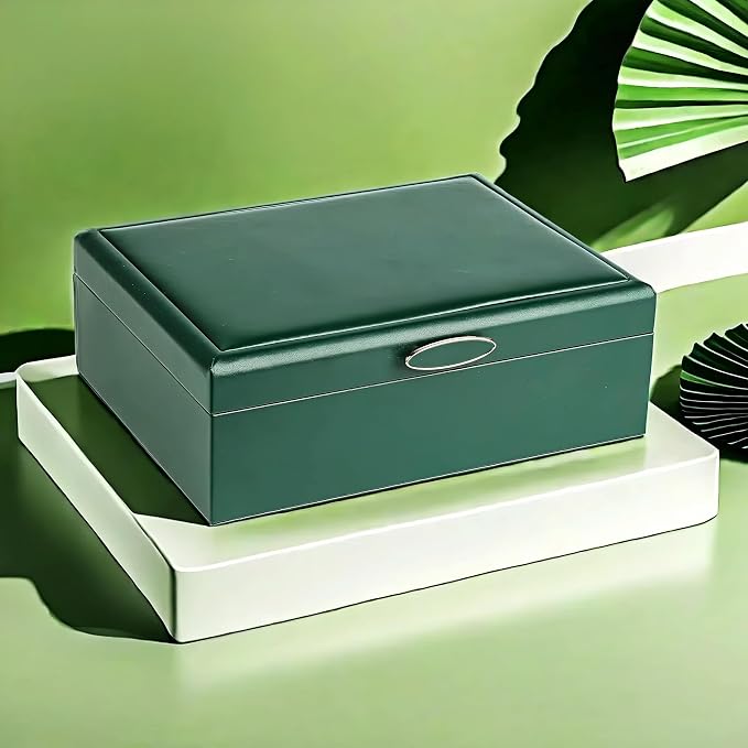 Small Jewelry Organizer for Women, 2-Layer Travel Jewelry Box - Image 7