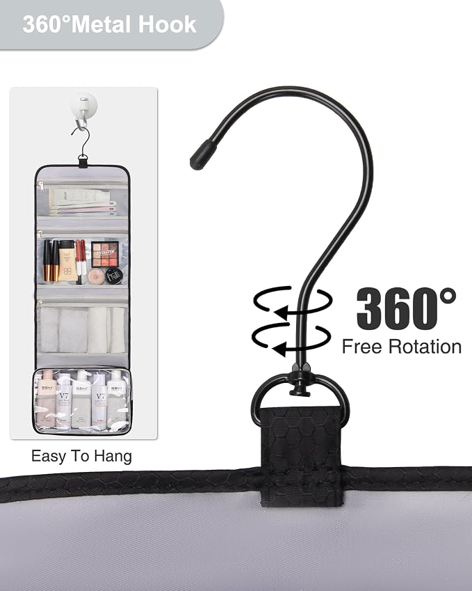 Relavel Travel Hanging Toiletry Bag - Image 3