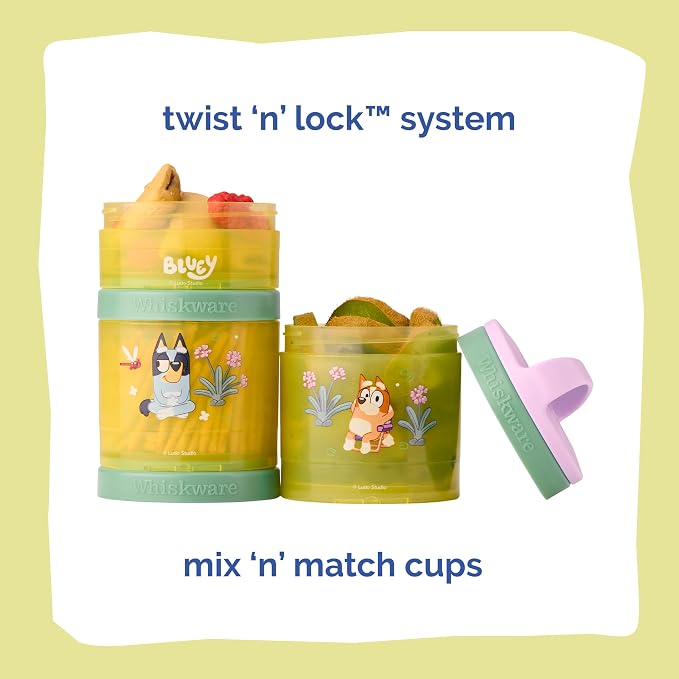 Whiskware Bluey Stackable Snack Containers - Image 3