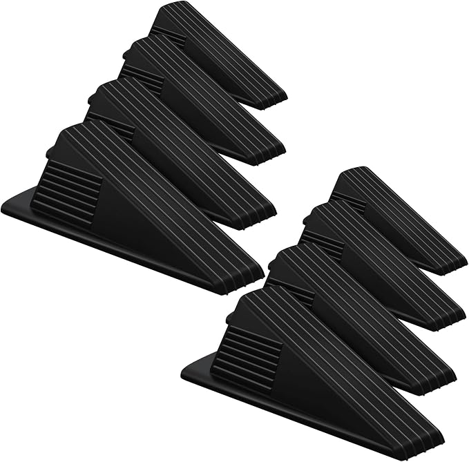 Frienda 8 Pcs Jumbo Door Stoppers Heavy Duty Door Stopper Tall up to 2inch Tall - Image 7