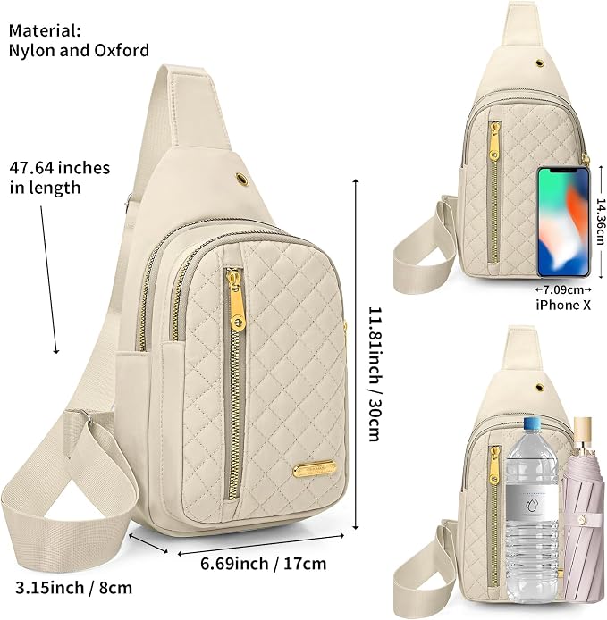 Small Sling Bag For Women Men Casual Crossbody Sling Backpack - Image 3