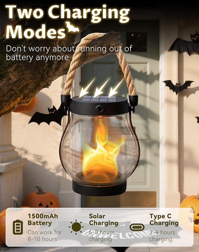 Kaliqo Solar Lantern Outdoor Lights - Image 4