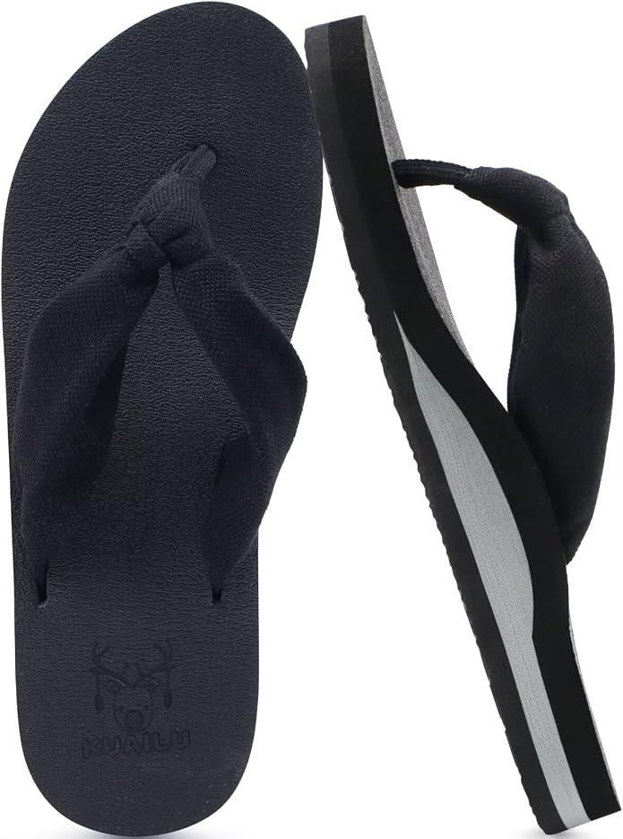 KuaiLu Flip Flops for Women by KuaiLu
