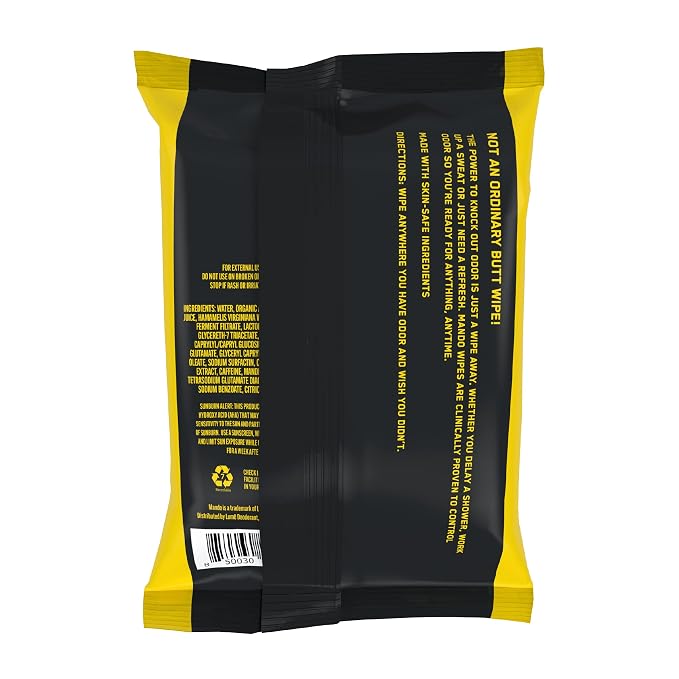 Mando Deodorant Wipes - Image 2