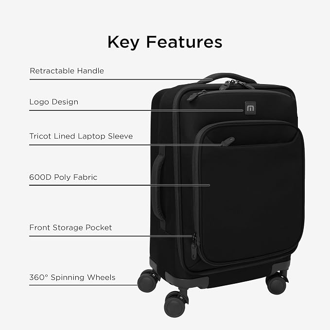 TravisMathew Quad Carry-On Spinner TMB400 - Image 2