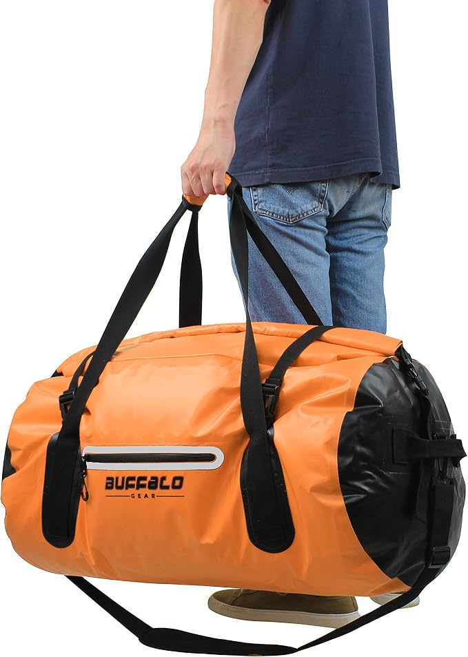 Buffalo Gear Waterproof Duffle Bag 40L 60L 80L Roll-top Dry Bag Heavy Duty - Image 5