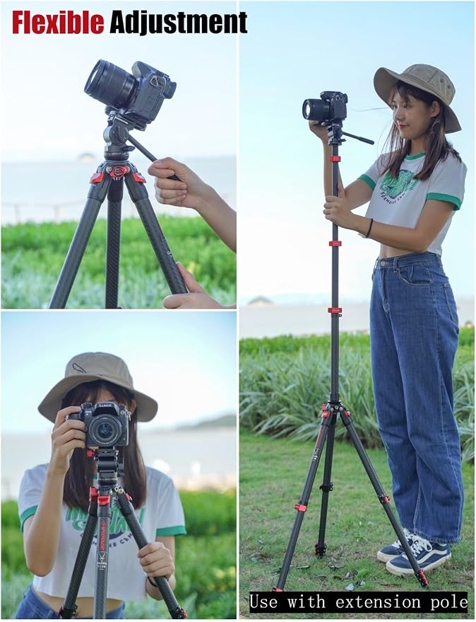 IFOOTAGE Gazelle TA3B+Komodo K3 Aluminum Camera Tripod - Image 6