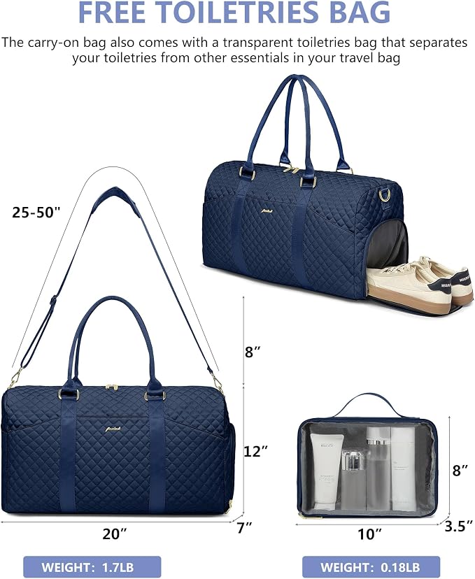 Weekender Travel Duffle Bag for Women - Image 3