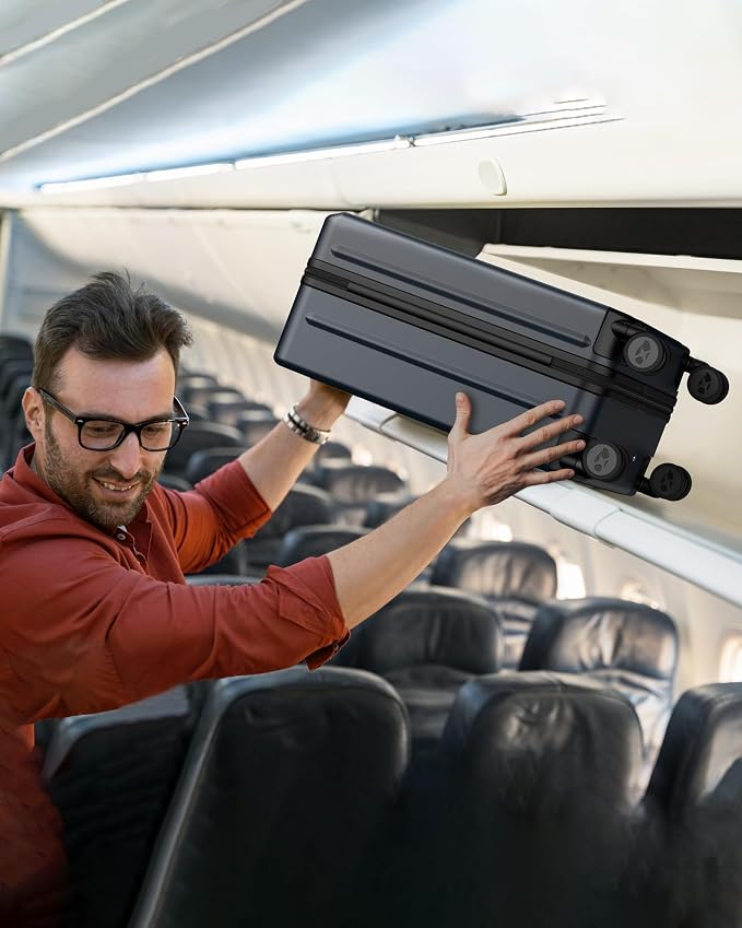 MGB Carry on Luggage 22 X 14 X 9 Airline Approved Suitcase - Image 3