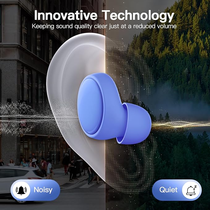 Ear Plugs for Sleeping 45dB Noise Cancelling System Ear Plugs for Concerts - Image 3