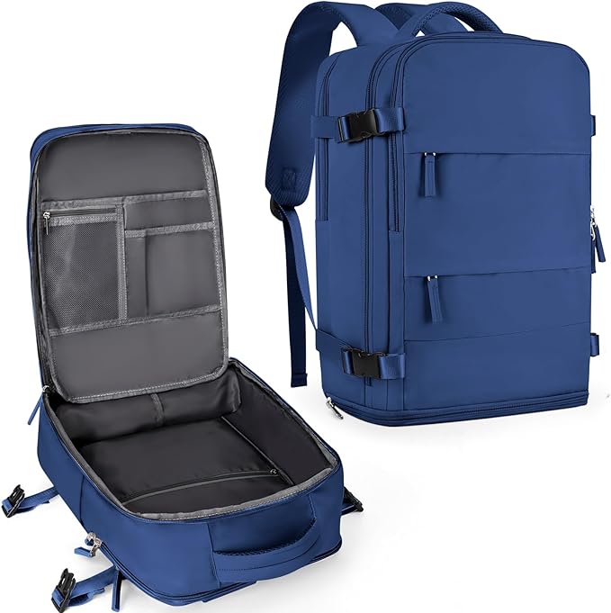 coowoz Large Travel Backpack for Women Men, Carry On Backpack, Hiking Backpack by coowoz
