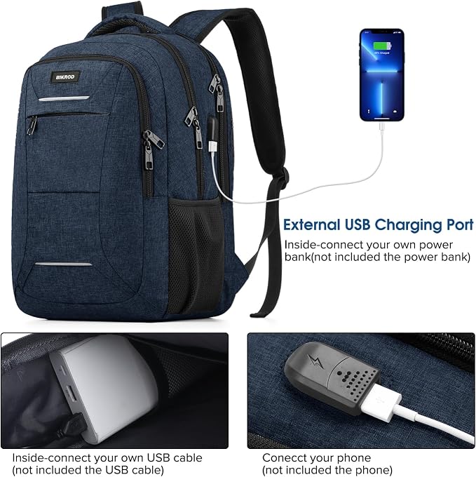 Backpack for Men Women, School Backpacks for Teen Boys, Business Anti Theft - Image 4