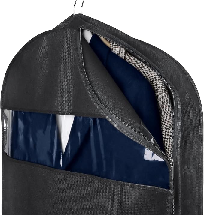 Zilink GarMen&Woment Bags for Hanging Clothes 43/'' Suit Bags for Men&Women - Image 2