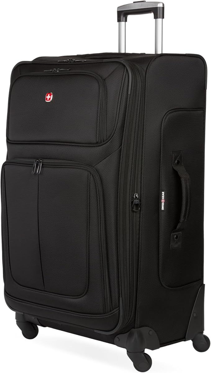 SwissGear Sion Softside Expandable Luggage, Checked-Large 29-Inch by SwissGear