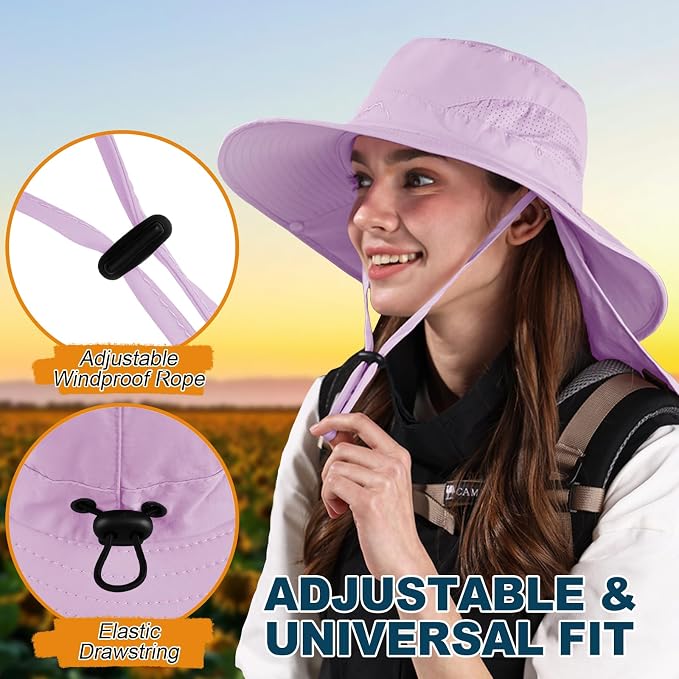 ZOORON Sun Hat for Men Women Fishing Hat - Image 5