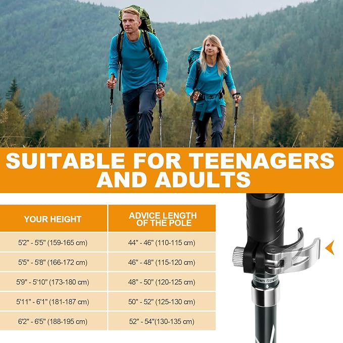 COVACURE Cork Handle Trekking Poles - Image 4