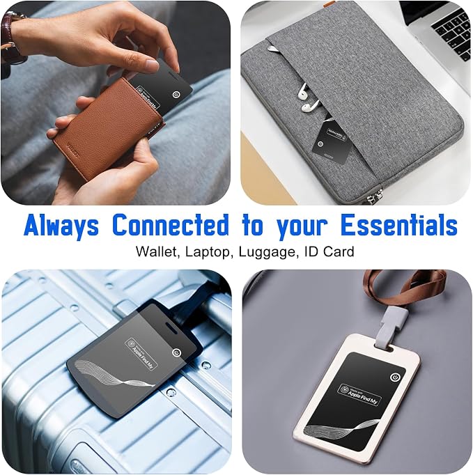 Wallet Tracker Card, Rechargeable Finder, Works - Image 7