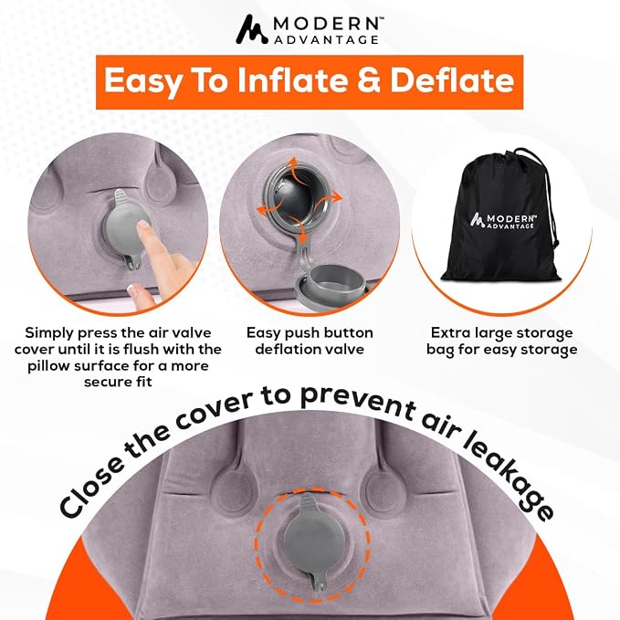Modern Advantage Inflatable Travel Pillow - Image 7