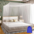 Mosquito Net for Bed, Large White Bed Canopy for Girls, Hanging Bed Net by Sublaga