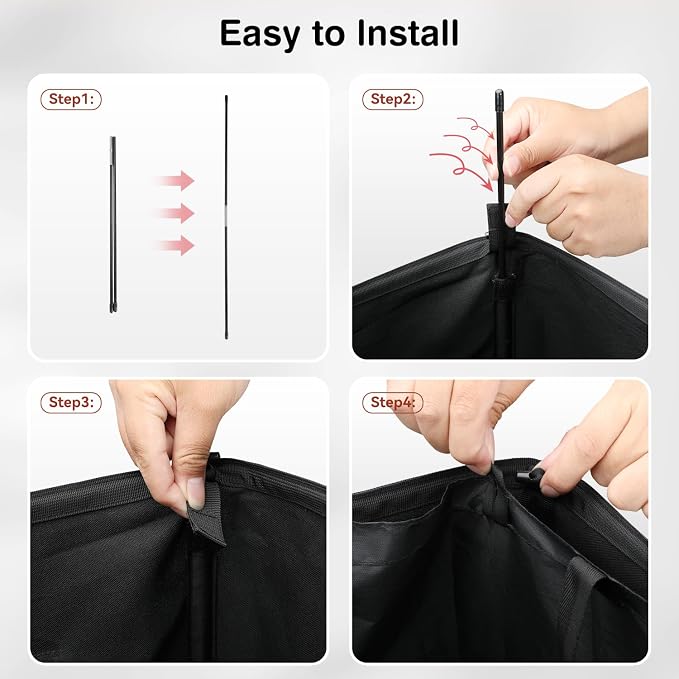 Voova 154L Double Laundry Hamper - Image 3