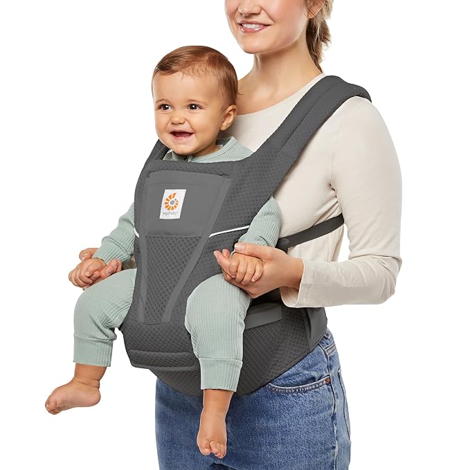 Ergobaby Alta Hip Seat All-Position Breathable Mesh Hip Seat & Carrier - Image 2