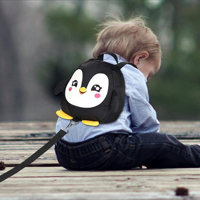 Accmor Toddler Harness Backpack Leash, Cute Penguin Kid Backpacks - Image 6