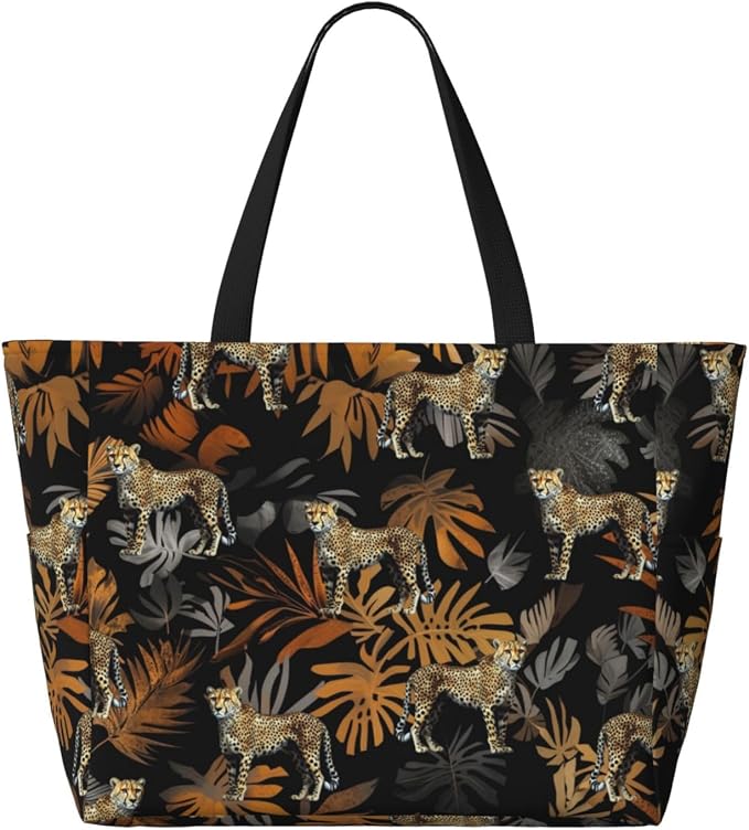 Beach Bag for Women Beach Tote Bag Waterproof Sandproof Large Bags - Image 2