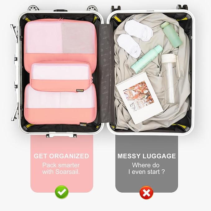 6 Set Compression Packing Cubes - Image 6