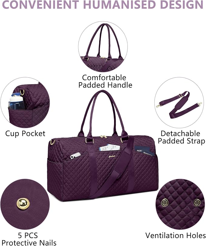 Weekender Travel Duffle Bag for Women - Image 4